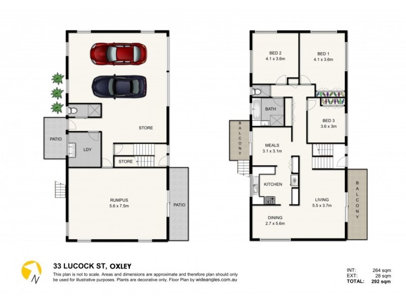 33 Lucock Street, Oxley QLD 4075 Floorplan