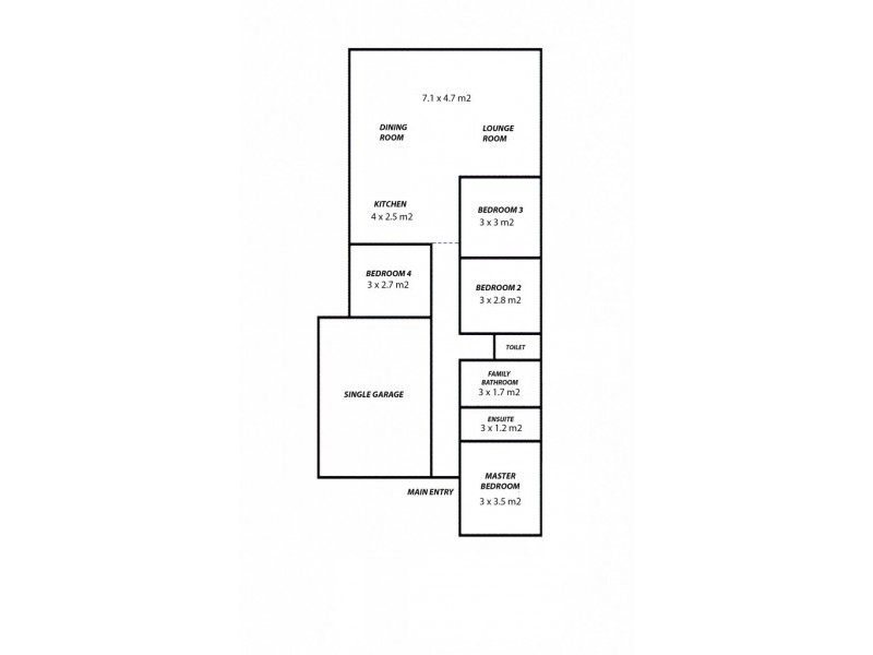46 Derwent Place, Riverhills QLD 4074 Floorplan