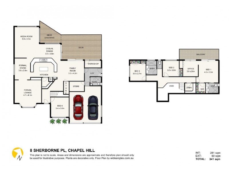 8 Sherborne Place, Chapel Hill QLD 4069 Floorplan