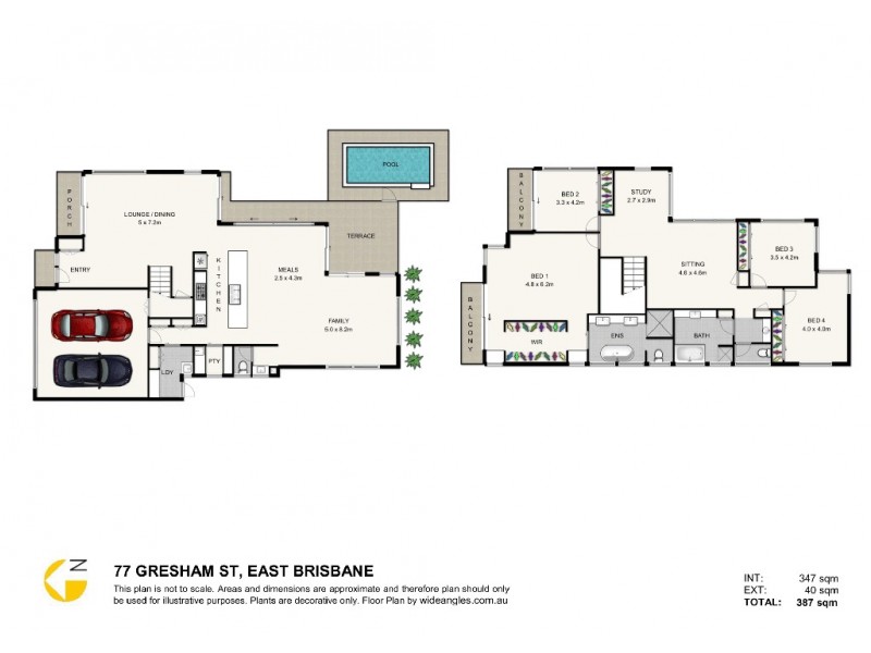 77 Gresham Street, East Brisbane QLD 4169 Floorplan