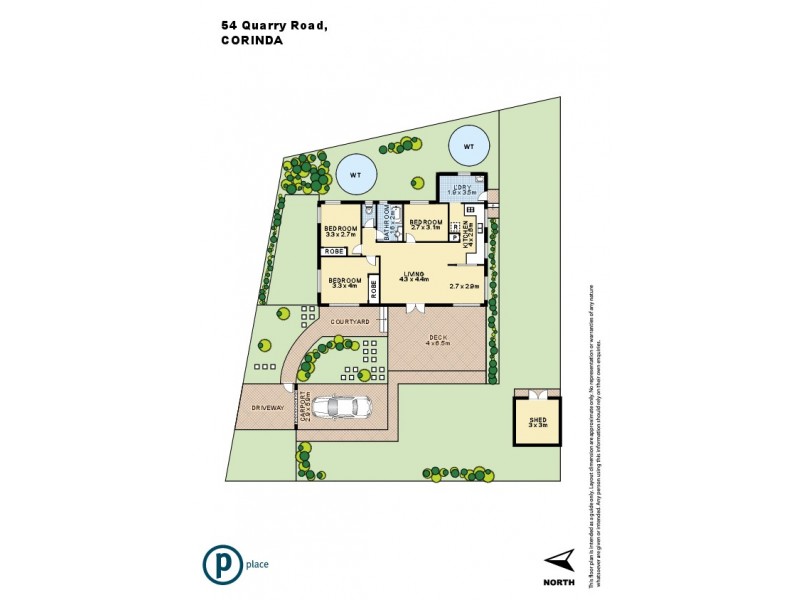 54 Quarry Road, Sherwood QLD 4075 Floorplan