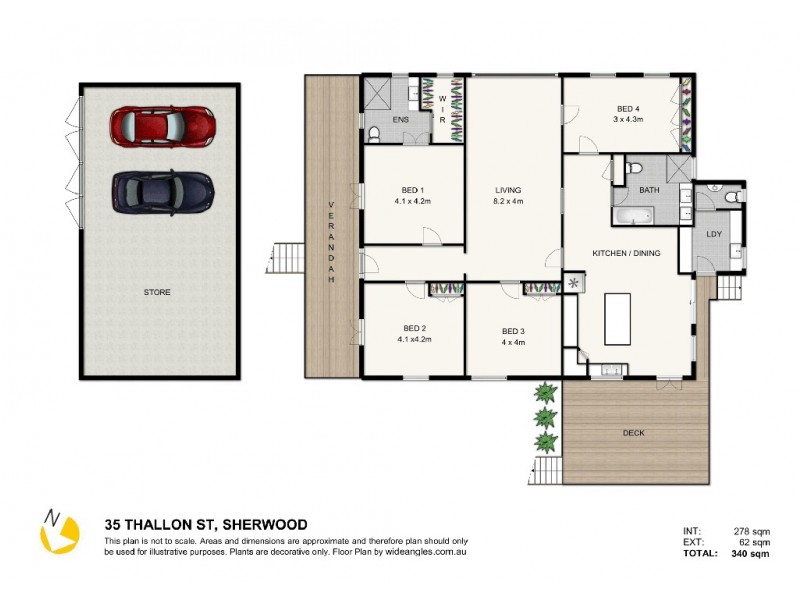 35 Thallon Street, Sherwood QLD 4075 Floorplan