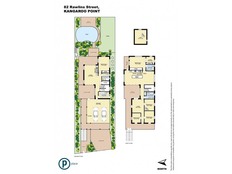82 Rawlins Street, Kangaroo Point QLD 4169 Floorplan
