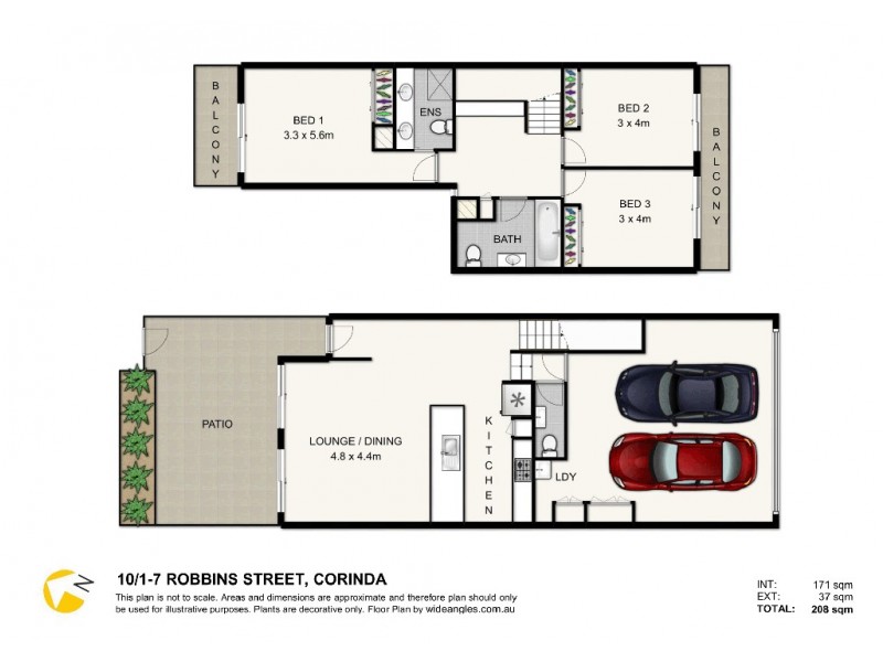 10/1-7 Robbins Street, Corinda QLD 4075 Floorplan