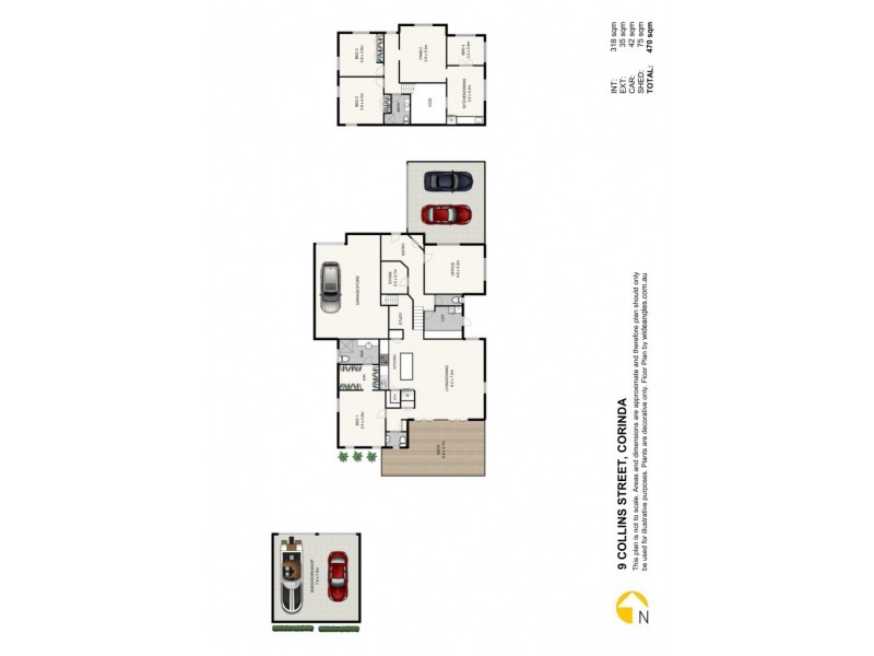9 Collins Street, Corinda QLD 4075 Floorplan