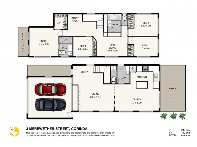 3 Merewether Street, Corinda QLD 4075 Floorplan