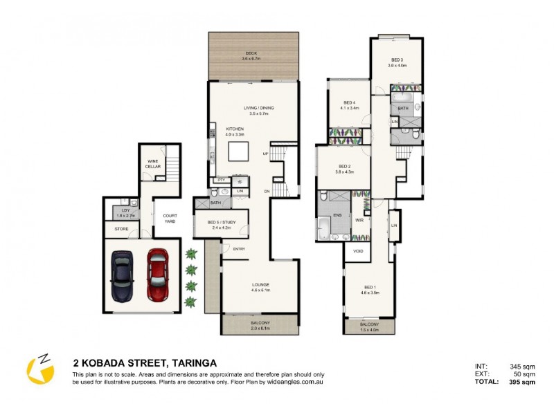 2 Kobada Street, Taringa QLD 4068 Floorplan