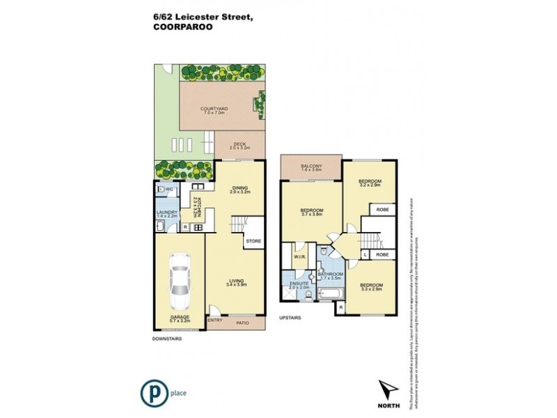 6/62 Leicester Street, Coorparoo QLD 4151 Floorplan