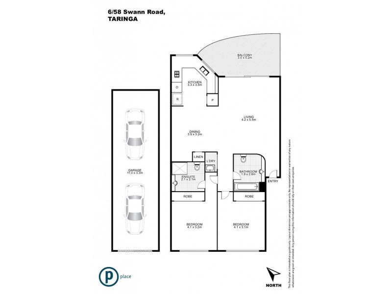 6/58 Swann Road, Taringa QLD 4068 Floorplan