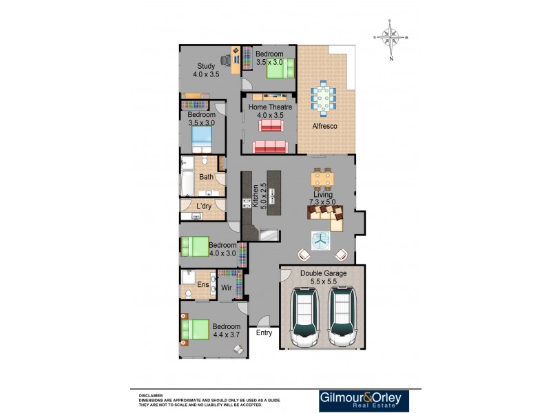 36 Hadley Circuit, Beaumont Hills NSW 2155 Floorplan