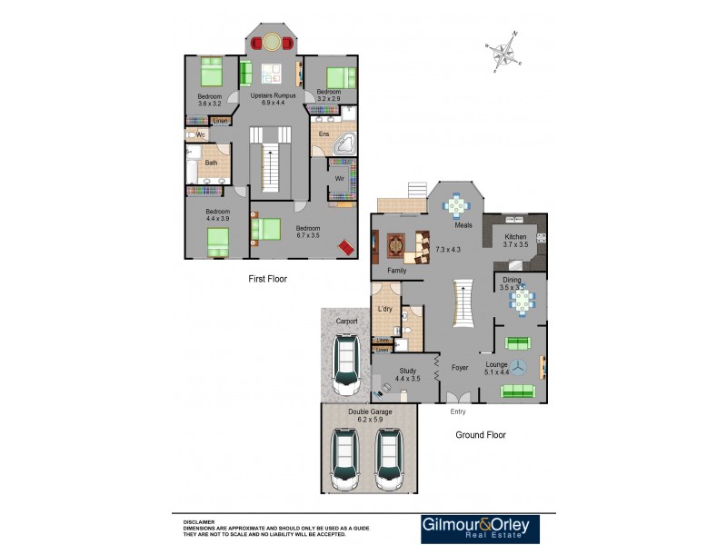 3 Braekell Place, Kellyville NSW 2155 Floorplan