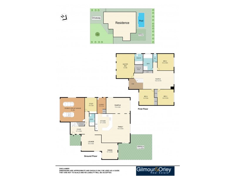 10 Dunbar Place, Kellyville NSW 2155 Floorplan