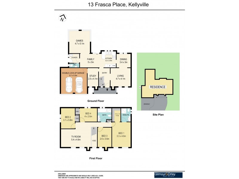 13 Frasca Place, Kellyville NSW 2155 Floorplan