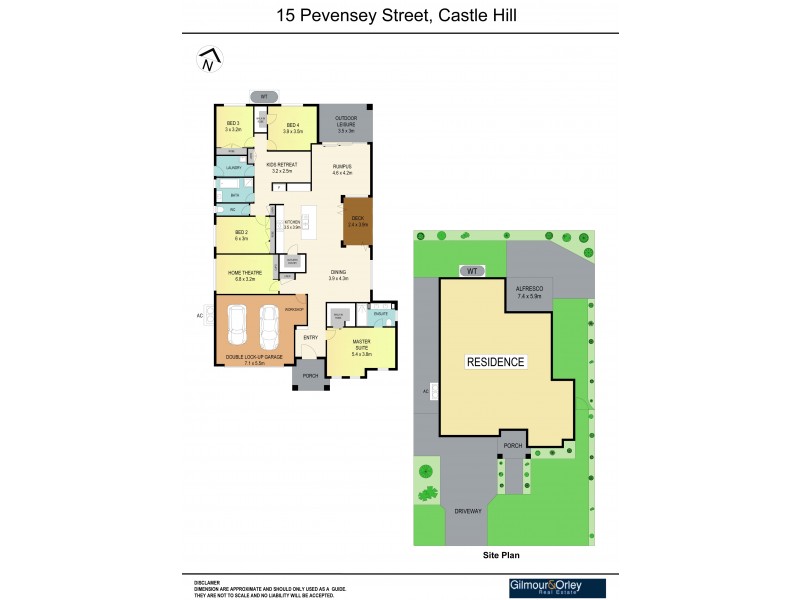 15 Pevensey Street, Castle Hill NSW 2154 Floorplan