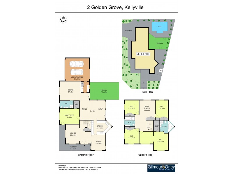 2 Golden Grove Avenue, Kellyville NSW 2155 Floorplan