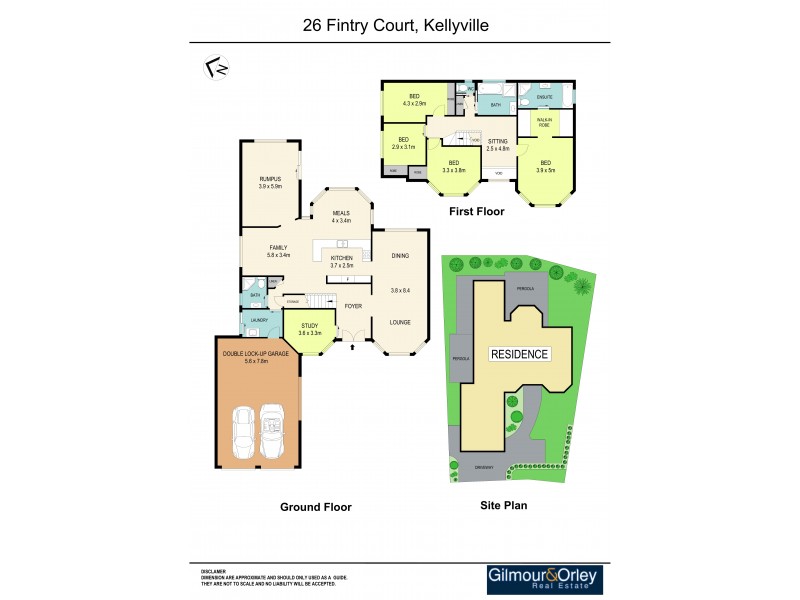 26 Fintry Court, Kellyville NSW 2155 Floorplan