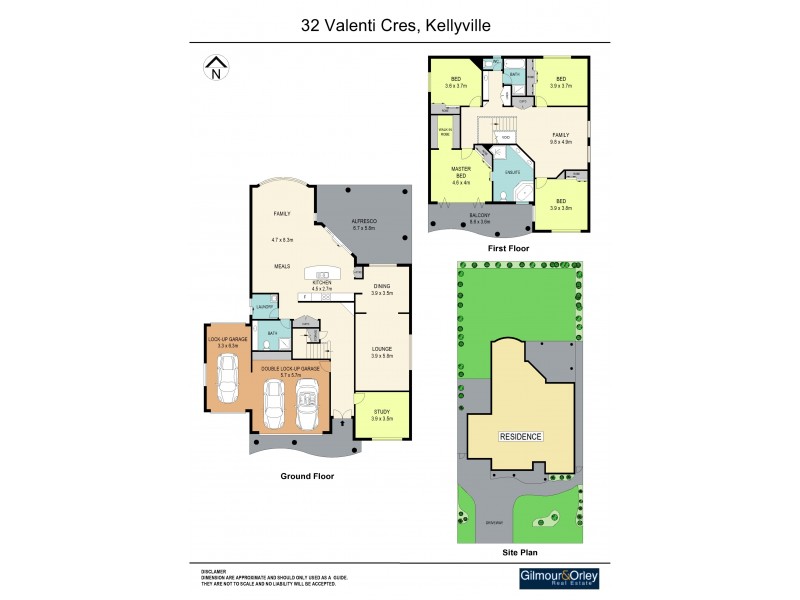 32 Valenti Crescent, Kellyville NSW 2155 Floorplan