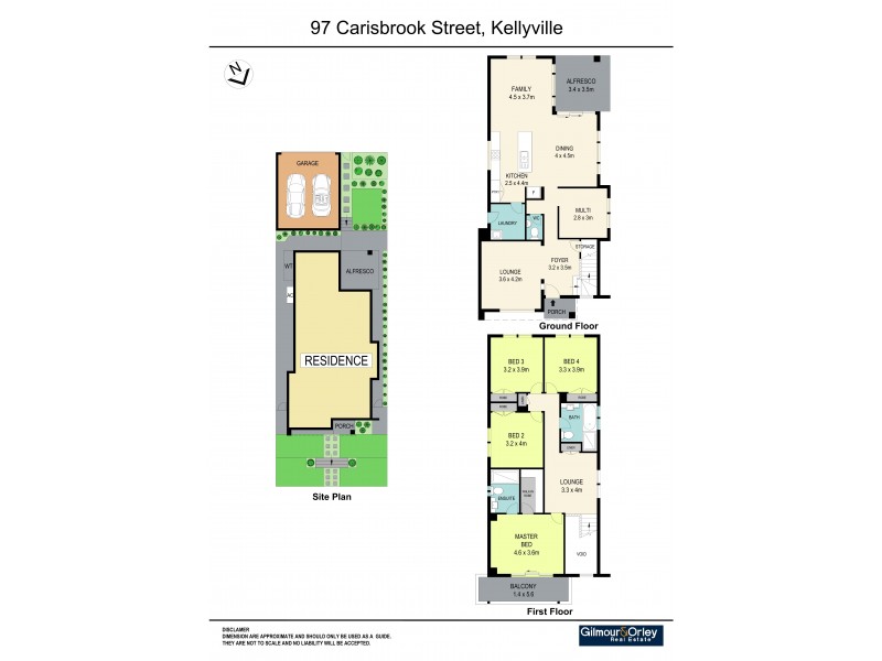 97 Carisbrook Street, Kellyville NSW 2155 Floorplan