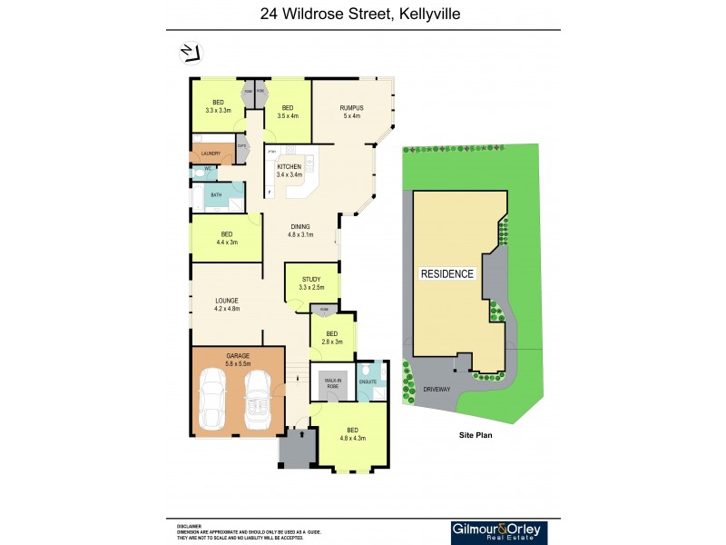 24 Wildrose Street, Kellyville NSW 2155 Floorplan