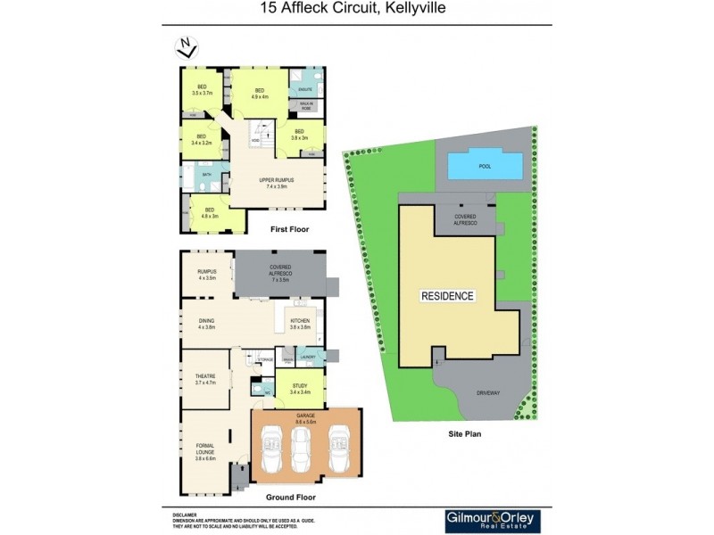 15 Affleck Circuit, Kellyville NSW 2155 Floorplan