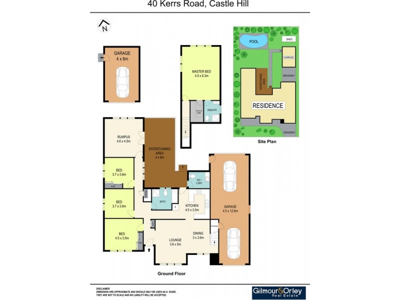 40 Kerrs Road, Castle Hill NSW 2154 Floorplan