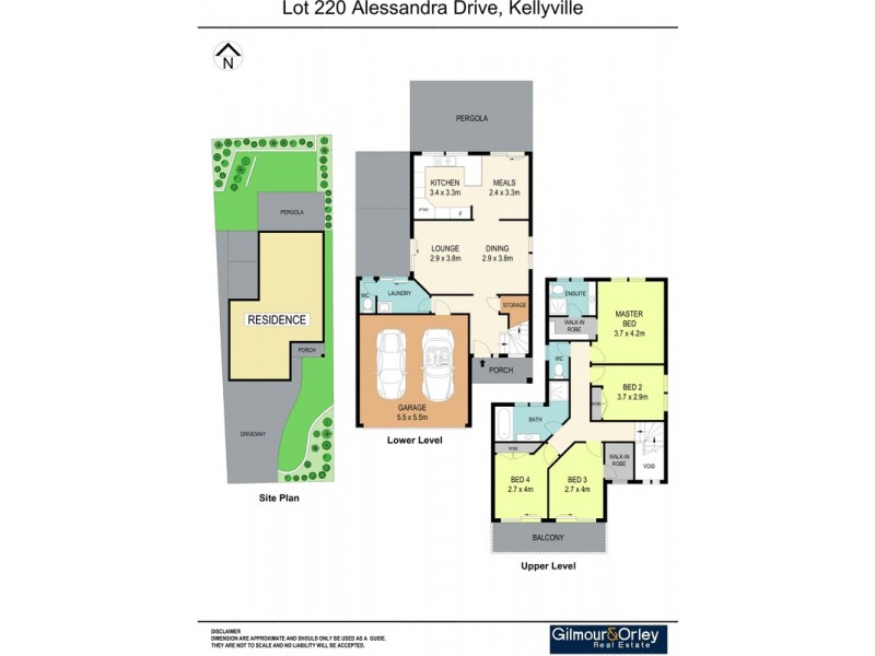 Lot 220 Alessandra Drive, Kellyville NSW 2155 Floorplan