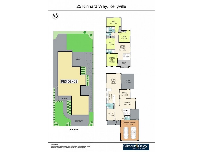 25 Kinnard Way, Kellyville NSW 2155 Floorplan