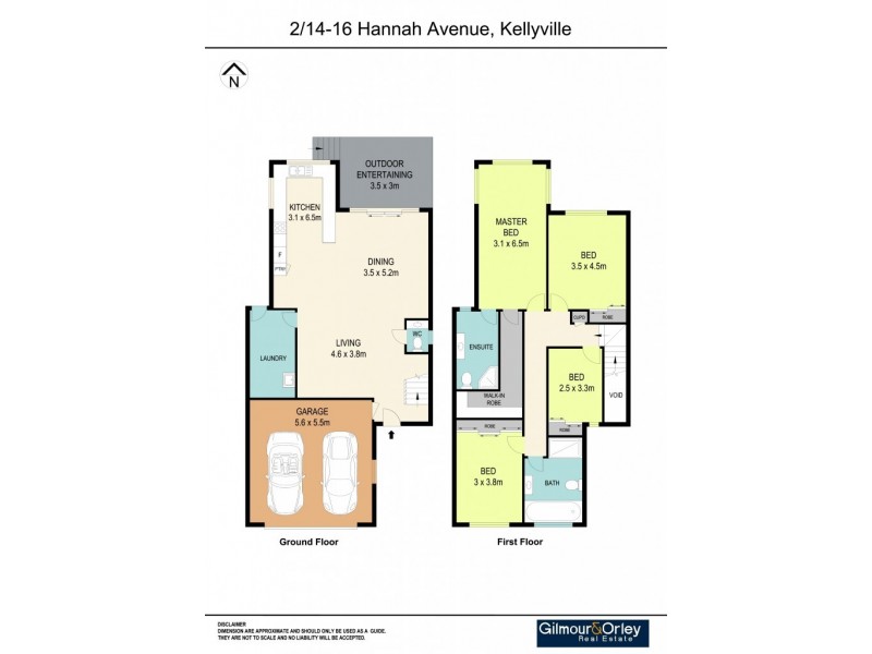 2/14-16 Hannah Avenue, Kellyville NSW 2155 Floorplan