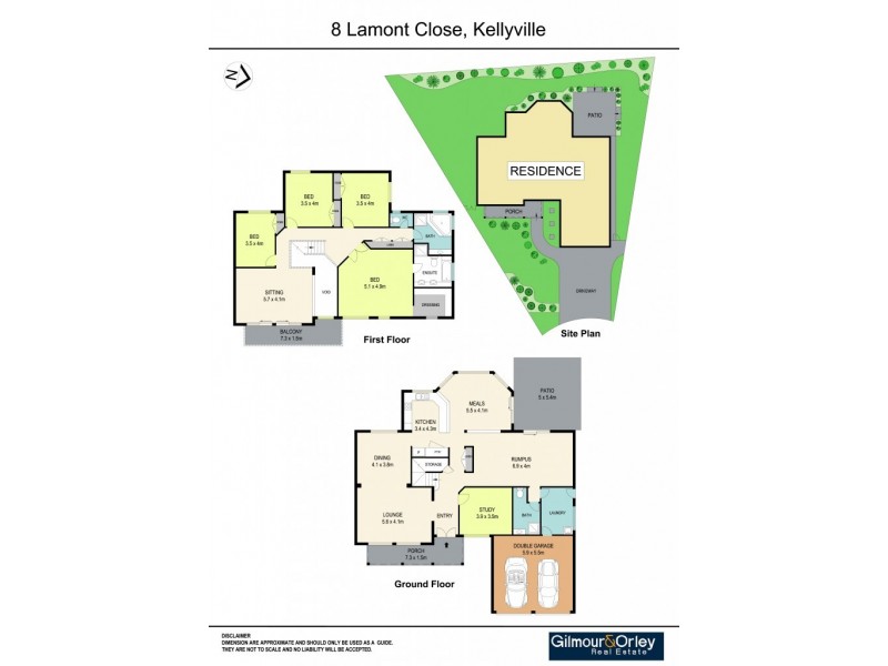8 Lamont Close, Kellyville NSW 2155 Floorplan