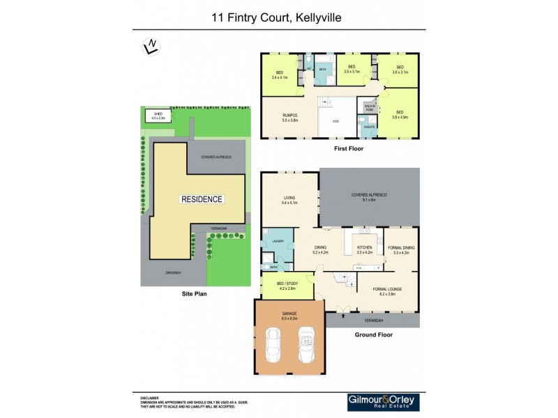11 Fintry Court, Kellyville NSW 2155 Floorplan