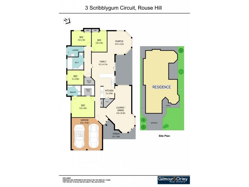 Rouse Hill NSW 2155 Floorplan