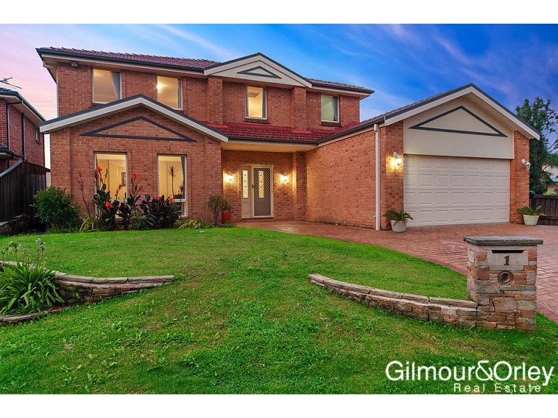 1 Perseus Circuit, Kellyville NSW 2155