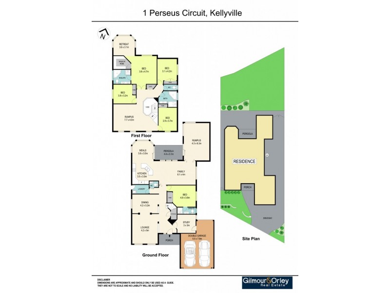 1 Perseus Circuit, Kellyville NSW 2155 Floorplan