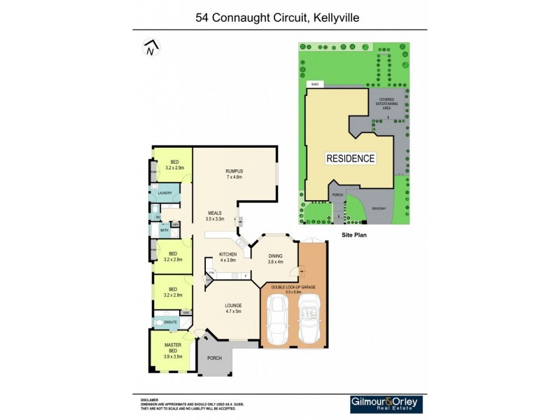 54 Connaught Circuit, Kellyville NSW 2155 Floorplan