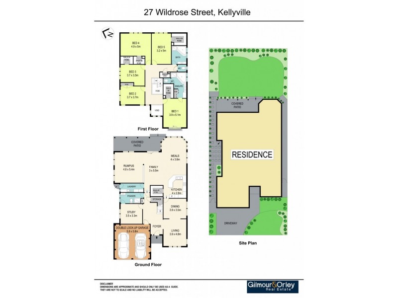27 Wildrose Street, Kellyville NSW 2155 Floorplan