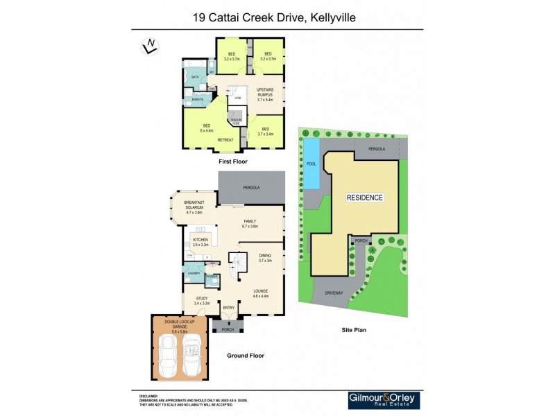 19 Cattai Creek Drive, Kellyville NSW 2155 Floorplan