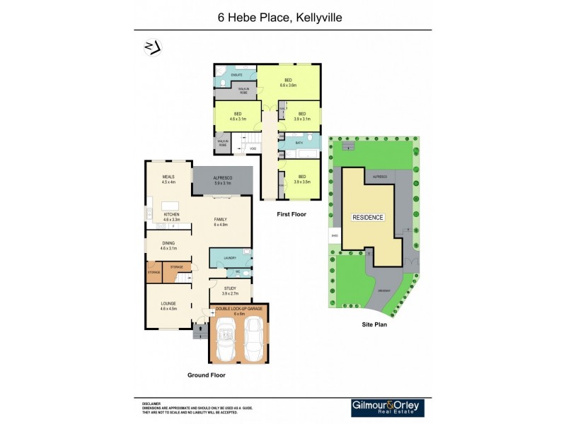 6 Hebe Place, Kellyville NSW 2155 Floorplan