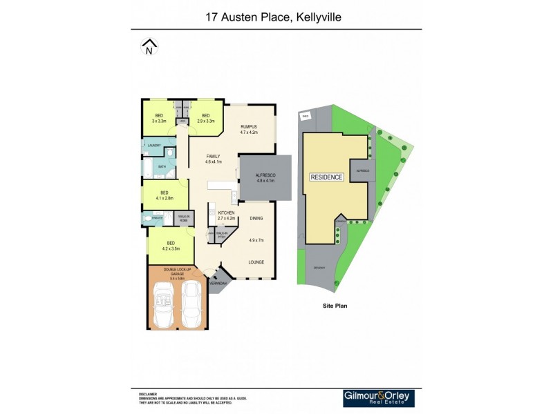 17 Austen Place, Kellyville NSW 2155 Floorplan
