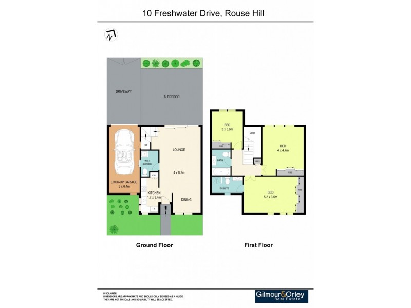 10 Freshwater Road, Rouse Hill NSW 2155 Floorplan
