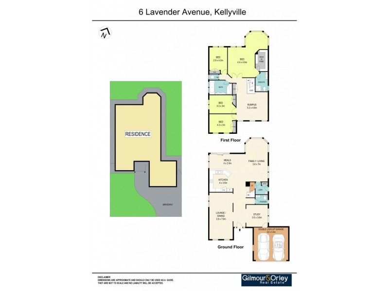 6 Lavender Avenue, Kellyville NSW 2155 Floorplan