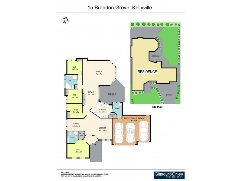 15 Brandon Grove, Kellyville NSW 2155 Floorplan