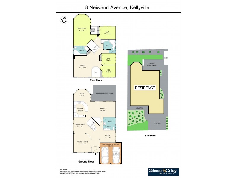 8 Neiwand Avenue, Kellyville NSW 2155 Floorplan