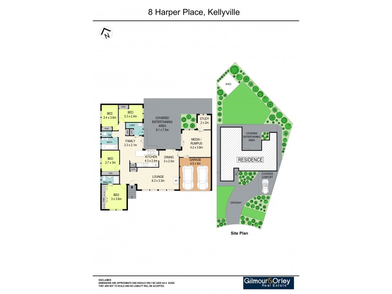 8 Harper Place, Kellyville NSW 2155 Floorplan