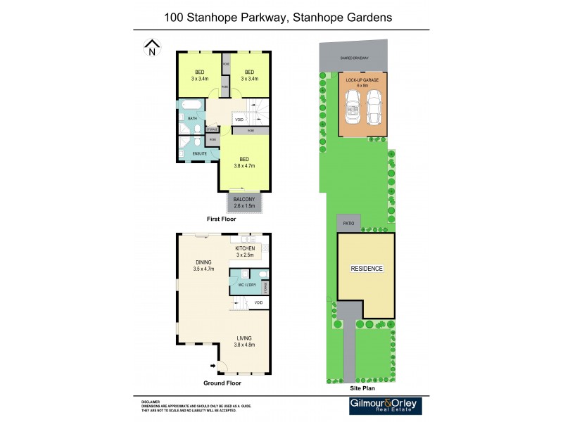 100 Stanhope Parkway, Stanhope Gardens NSW 2768 Floorplan