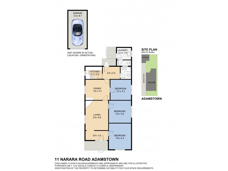 11 Narara Road, Adamstown NSW 2289 Floorplan