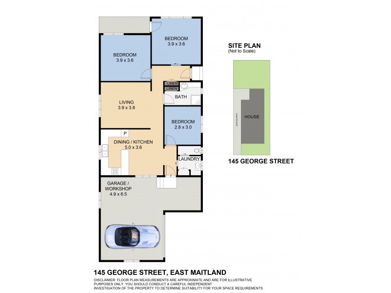 145 George Street, East Maitland NSW 2323 Floorplan