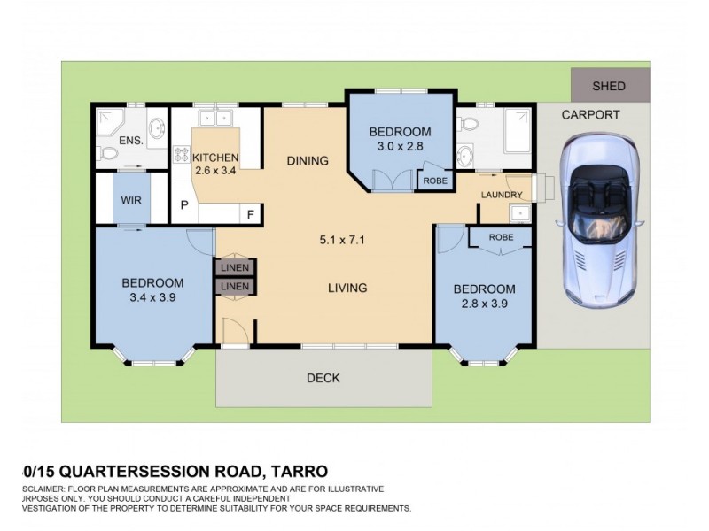 Lot 30, 15 Quartersessions Road, Tarro NSW 2322 Floorplan