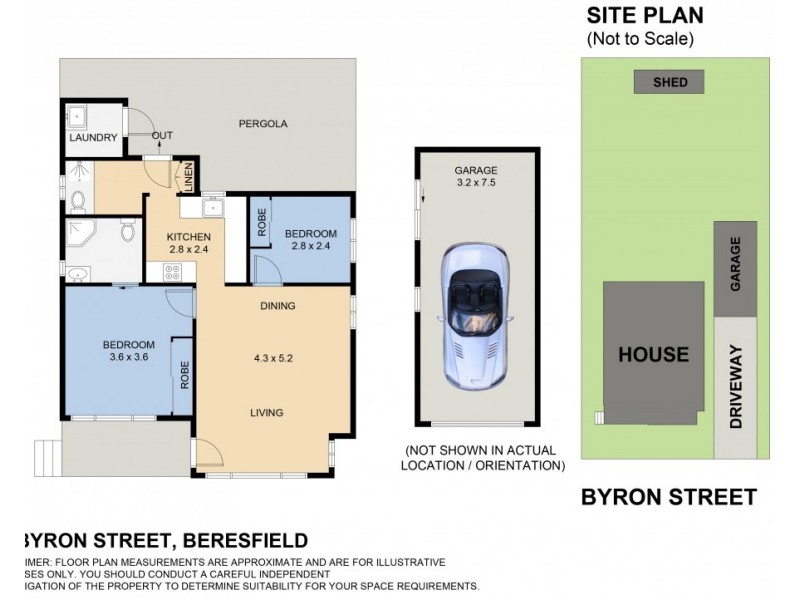 14 Byron Street, Beresfield NSW 2322 Floorplan