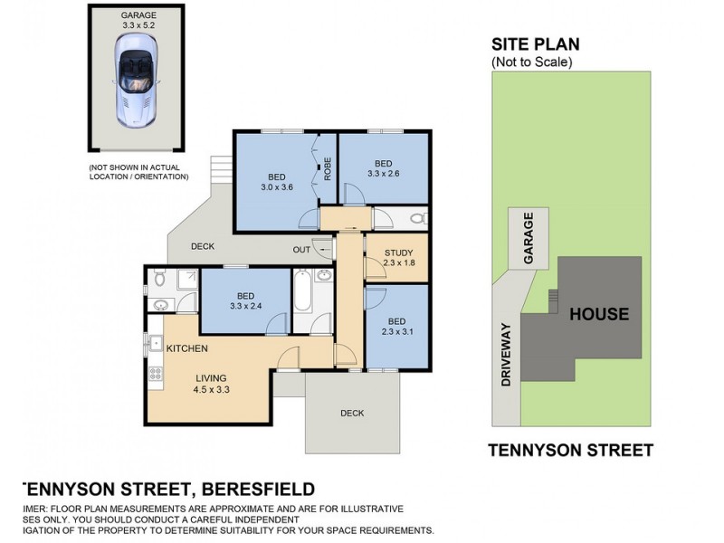 66 Tennyson Street, Beresfield NSW 2322 Floorplan
