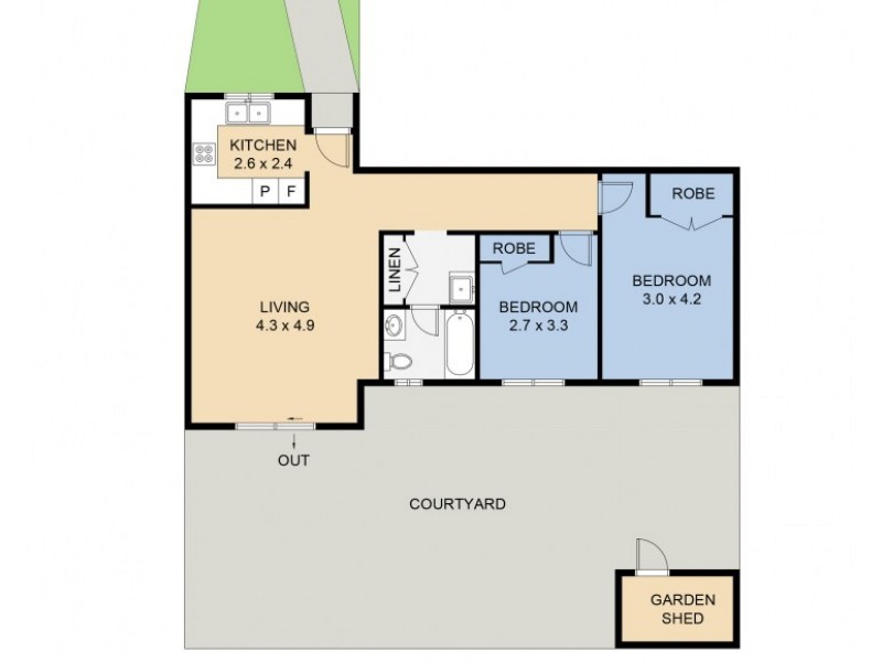 19/52 Railway Parade, Kurri Kurri NSW 2327 Floorplan